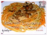 Bifes com Cogumelos e Molho de Alecrim