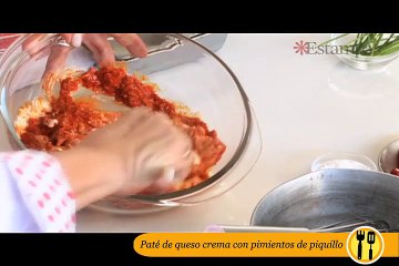 CÓMO HACER UN DELICIOSO PATÉ DE QUESO CREMA CON PIMIENTOS PIQUILLOS