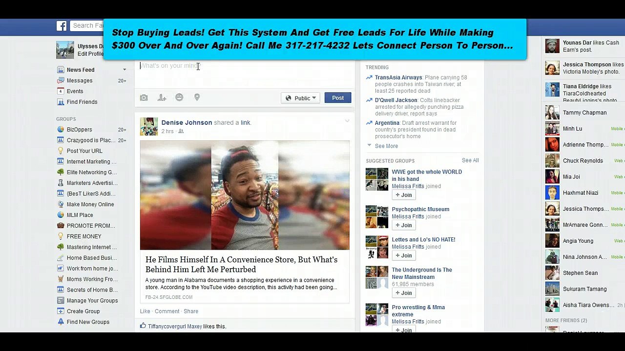 Ty Long Cash Machine Free Leads For Life  Go Scraper  Show Me Gram