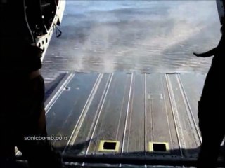 Incredible Navy operation! Extraction of Zodiac into helicopter!