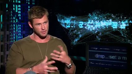 Chris Hemsworth Interview - Blackhat (HD) 2015, Michael Mann