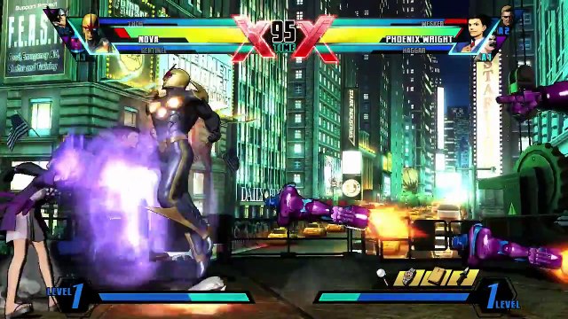 Trailer - Ultimate Marvel vs. Capcom 3 (Nova VS Phoenix Wright)