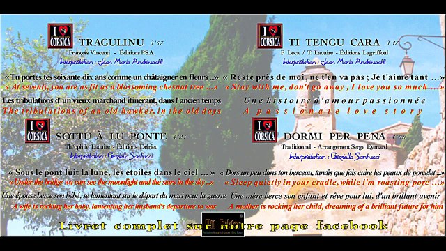 POPULAR MUSIC OF CORSICA ☀ BEST OF CORSICA SONGS ☀ CORSICA MUSIC ☀ CORSICA CANYONING & CHANTS