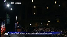 Mayor makes ending homelessness top priority for New York
