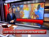 Gezi'deki çadırları yaktığı iddia edilen zabıtalar serbest gerekçe görüntü var delil yok