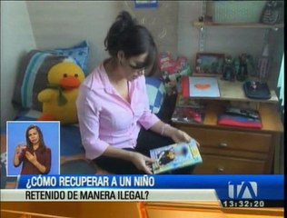 ¿Cómo recuperar a un niño retenido de forma ilegal?