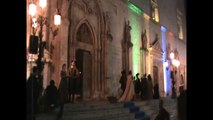 Esibizione alla Giostra Cavalleresca di Sulmona 2014 in Notturna