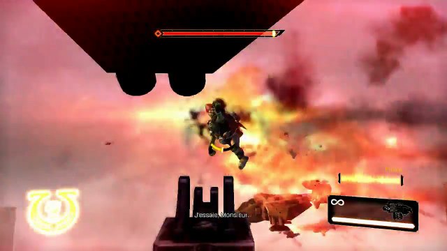 Extrait / Gameplay - Warhammer 40.000: Space Marine (Vol au dessus d'un nid d'Orks)