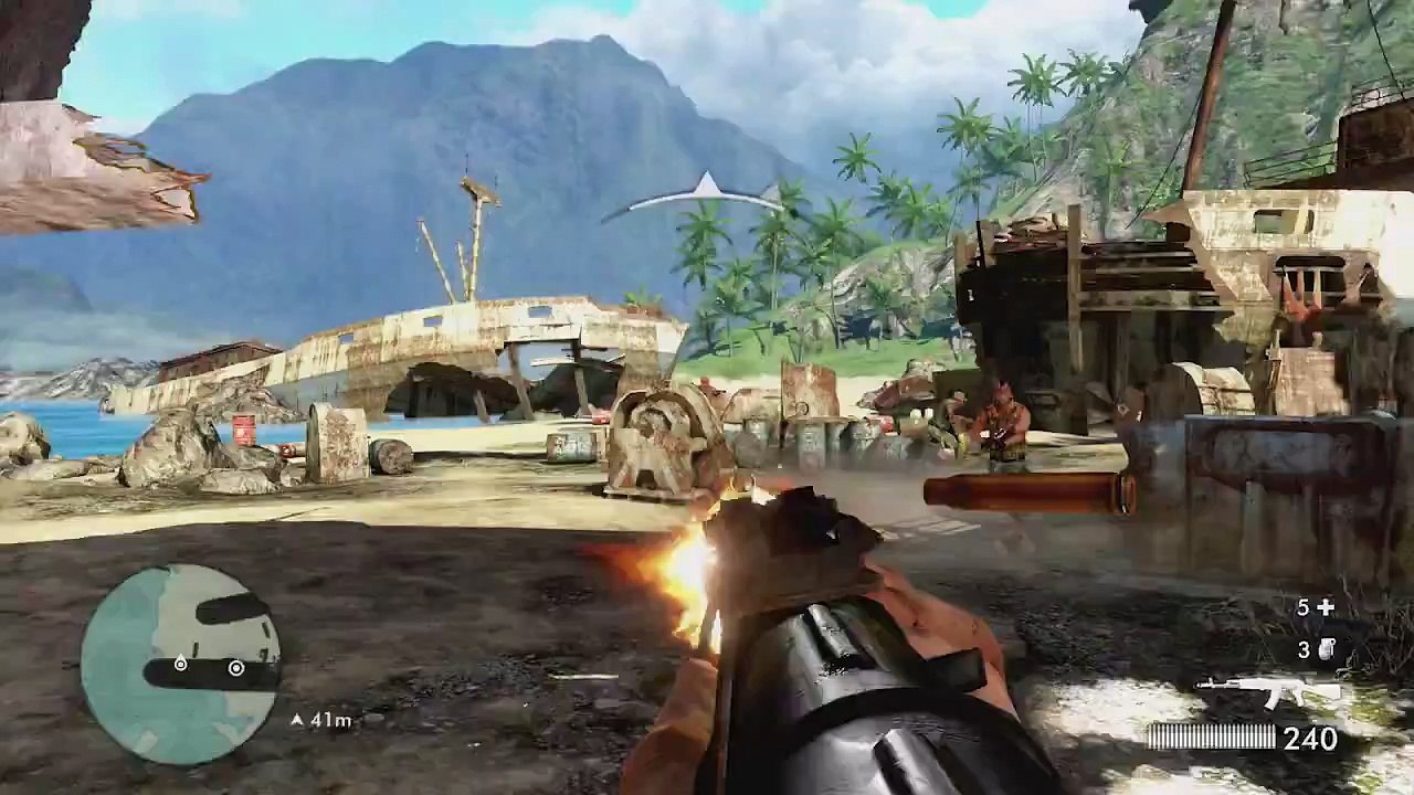 Extrait / Gameplay - Far Cry 3 (Extrait Gameplay 360)