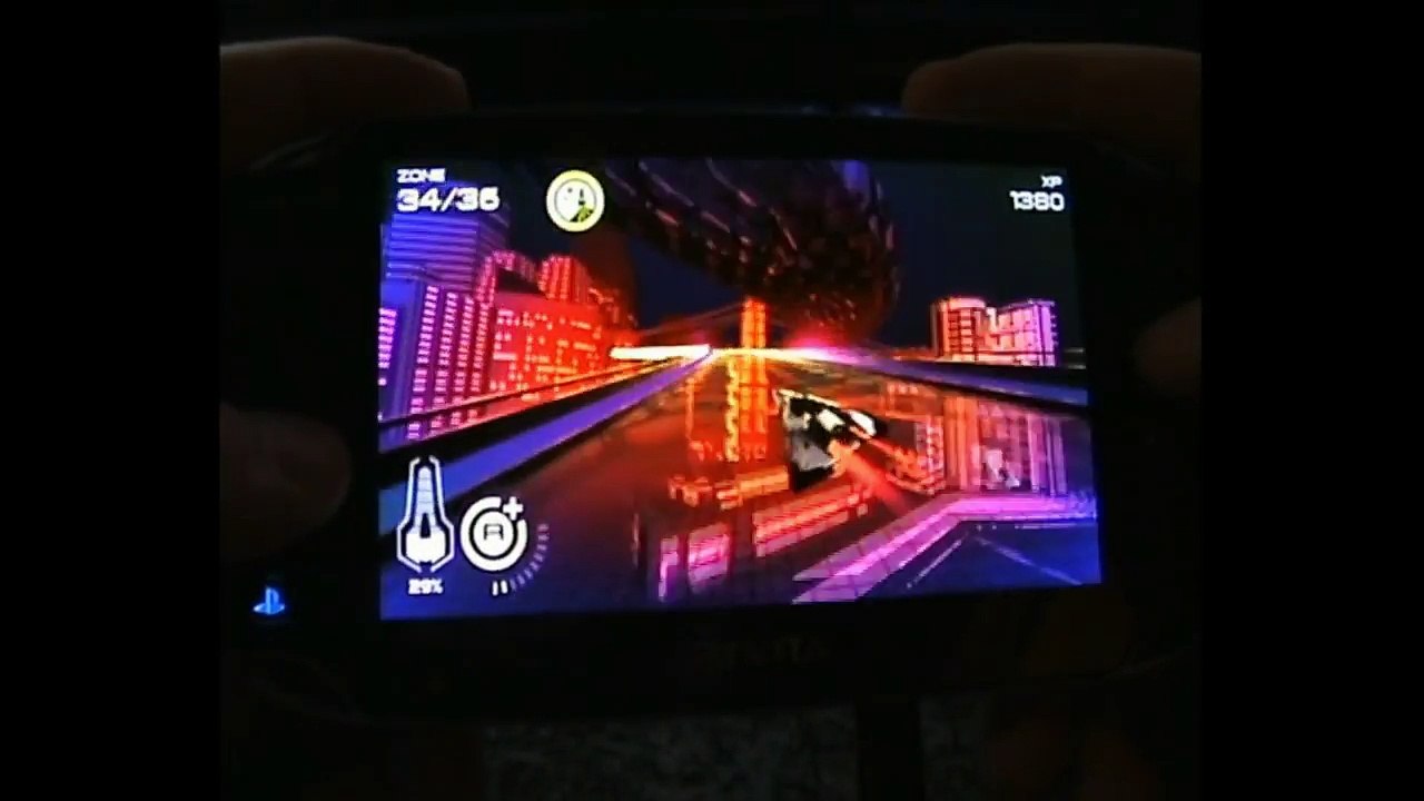 Test vidéo - WipEout 2048