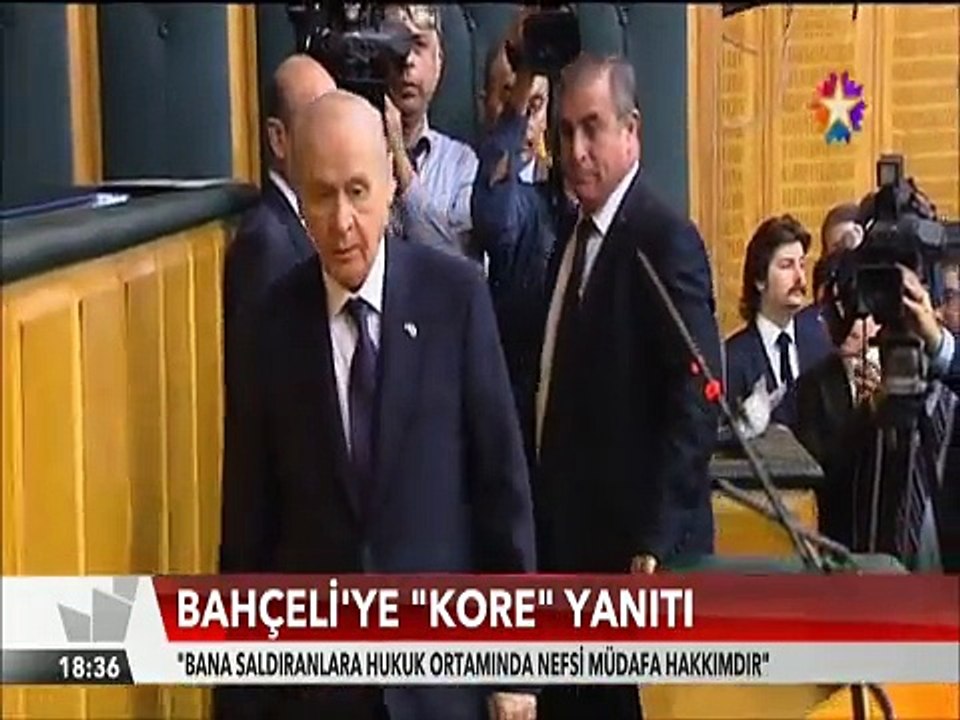 Erdoğan'dan Bahçeli'ye Kore yanıtı Hukuk ortamında Nefsi Müdafa Hakkımdır