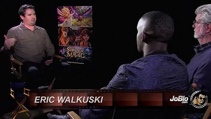 George Lucas & Elijah Kelley Interview - Strange Magic (2015) JoBlo Exclusive HD