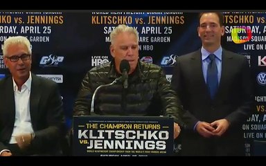Wladimir Klitschko vs Bryant Jennings Full Press Conference New York