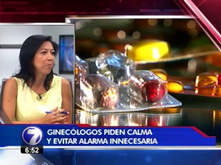 Ginecólogos piden calma ante informaciones de muertes causadas por anticonceptivo