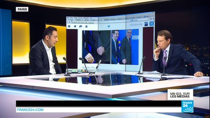 Tsipras et Juncker main dans la main