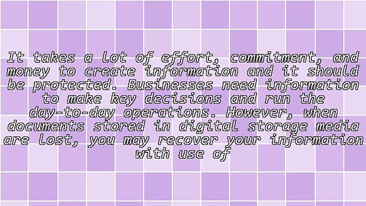 Rescue Lost Documents With Windows Data Recovery Software