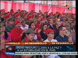 Llama Maduro a la unidad nacional para garantizar la paz en Venezuela