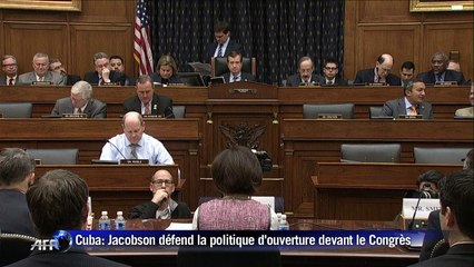 Cuba: Jacobson défend la politique d'ouverture devant le Congrès