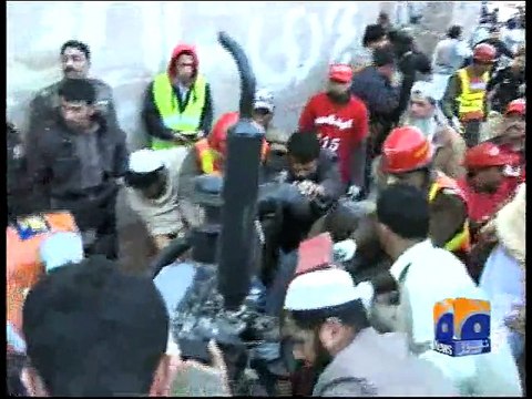 Five children killed after madrassah roof collapses in Peshawar -Geo Reports-03 Feb 2015