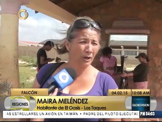 Vecinos de Los Taques se quejan de inseguridad y bote de aguas negras