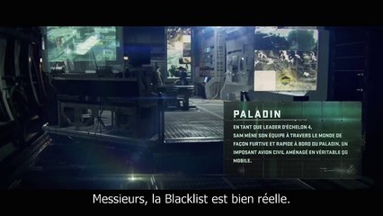 Trailer - Splinter Cell Blacklist (Sam nous montre de quoi il est capable !)