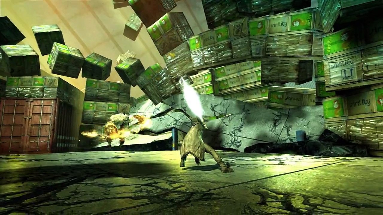 Trailer - DmC: Devil May Cry (Gameplay Trailer - Plates-Formes et Boss Géant)