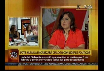 Apra no participará en el diálogo convocado por Ana Jara