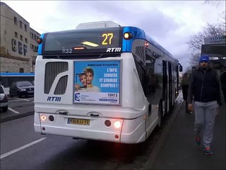[Sound] Bus Heuliez Bus Access'Bus GX 327 n°1132 de la RTM - Marseille sur la ligne 27