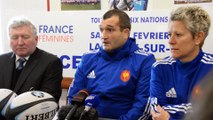 L'équipe de France féminine de rugby rencontre l'Ecosse stade Desgrange : interview de Jean-Michel Gonzalez, entraîneur