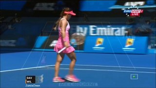 Venus Williams vs Lauren Davis 2015 AO Highlights