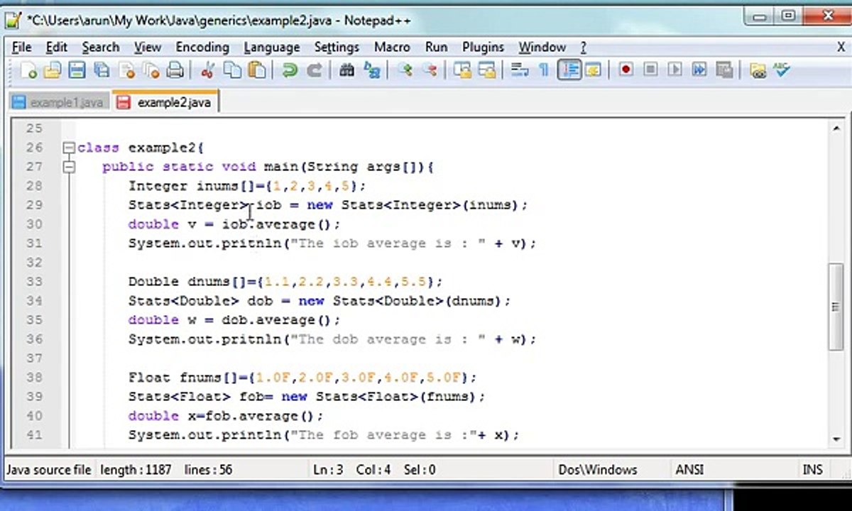 Learn Java in Urdu or Hindi 41 C - Generic Methods and Wildcard Arguments