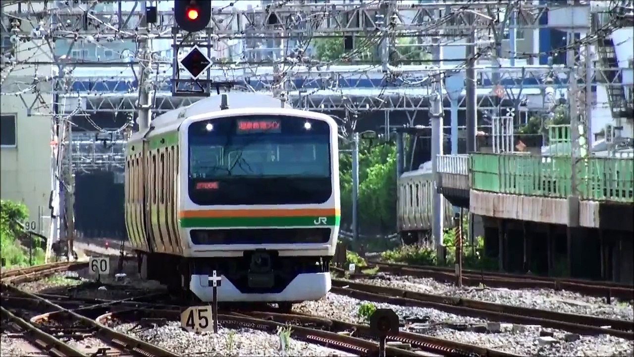 【FDH鉄道動画】JR東日本 E231系近郊形(1000番台)電車 Japan JR East E231-1000 series train