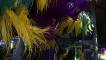 Tambores a punto para el carnaval de Uruguay