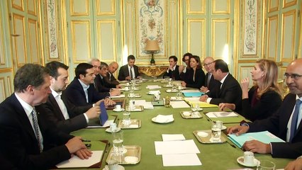 Tsipras urges France to play key role for growth in Europe