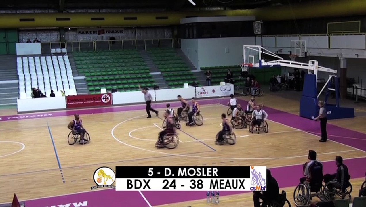 HANDI BASKET BORDEAUX vs MEAUX COUPE DE FRANCE