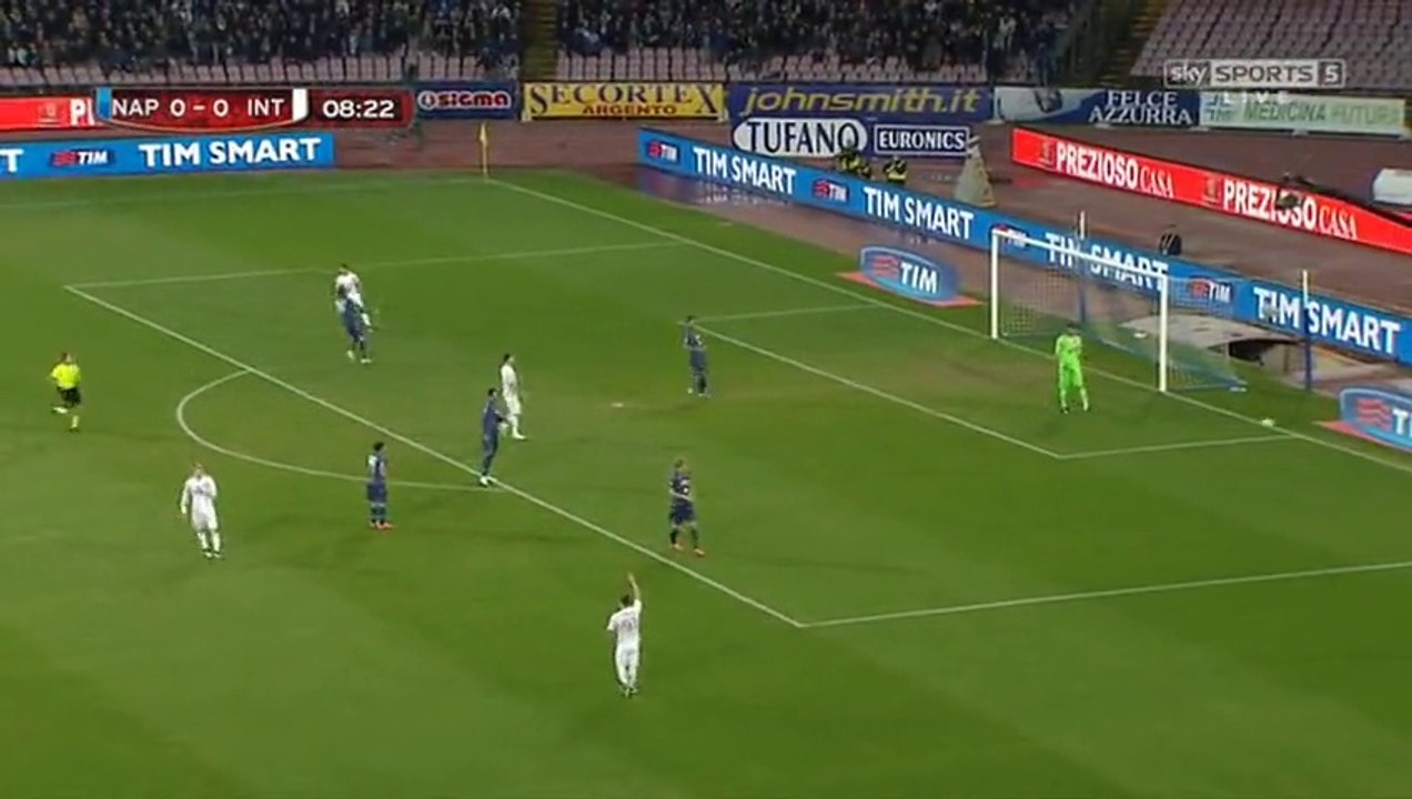 Napoli 1 - 0  Inter All Goals and Full Highlights 04/02/2015 - Coppa Italia