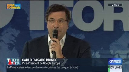 01 Business Forum: "Si Google reste une boîte de search, il sera mort dans trois ans": Carlo d'Asaro Biondo - 04/02
