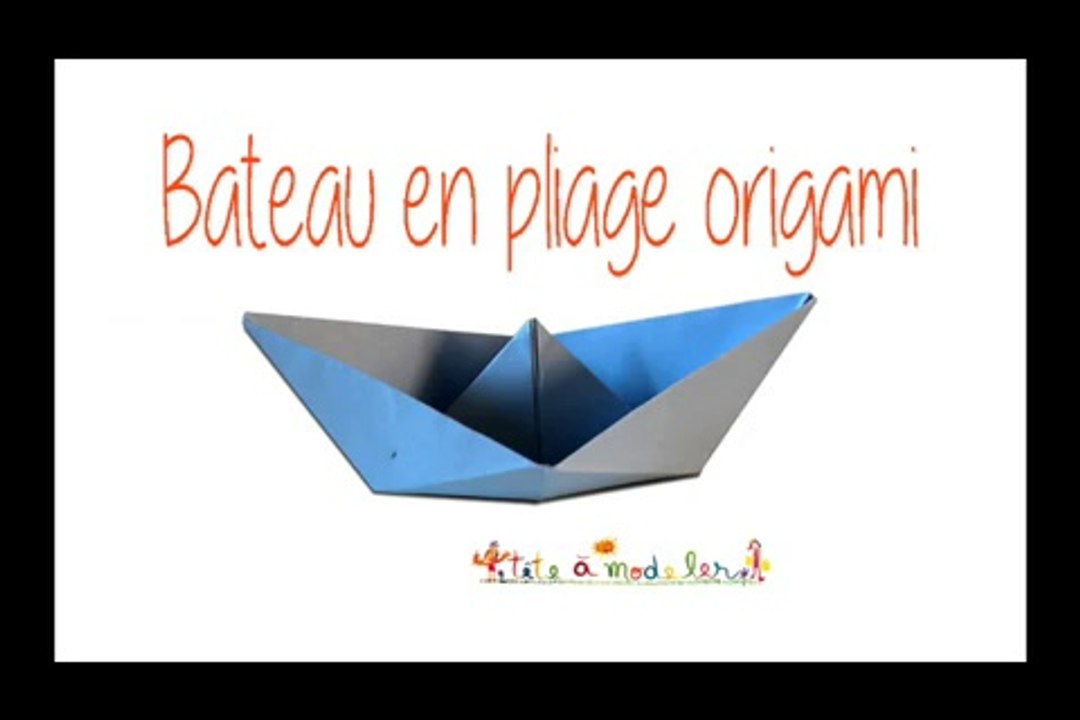 Bateau origami