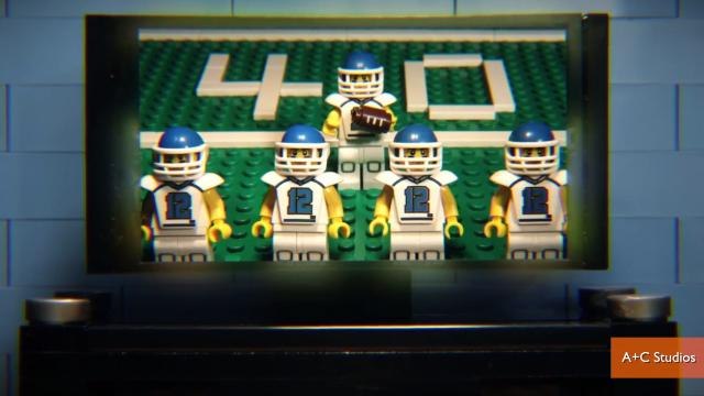 LEGO Stop-Motion Super Bowl Ad Mashup is Tons of Fun