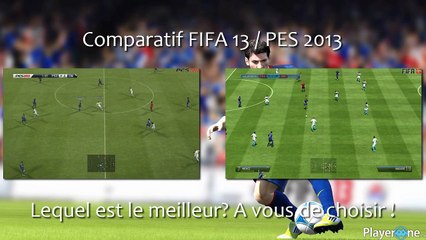 Extrait / Gameplay - FIFA 13 V.S. PES 2013 (OM VS PSG - Comparatif)