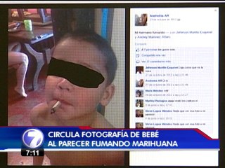 PANI denuncia penalmente a madre de la niña que publicó fotos de su hermano fumando