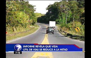 Poco control en peso de los vehículos pone en peligro las carreteras del país