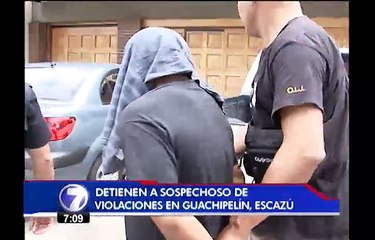 Detienen sospecho de violar a cinco mujeres, entre ellas una menor de edad