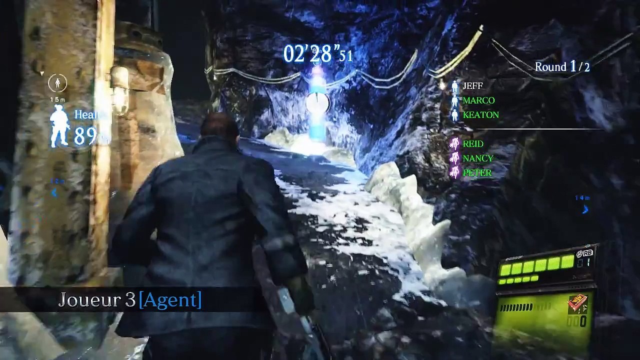 Extrait / Gameplay - Resident Evil 6 (Mode Siège - Humain V.S. Zombies)