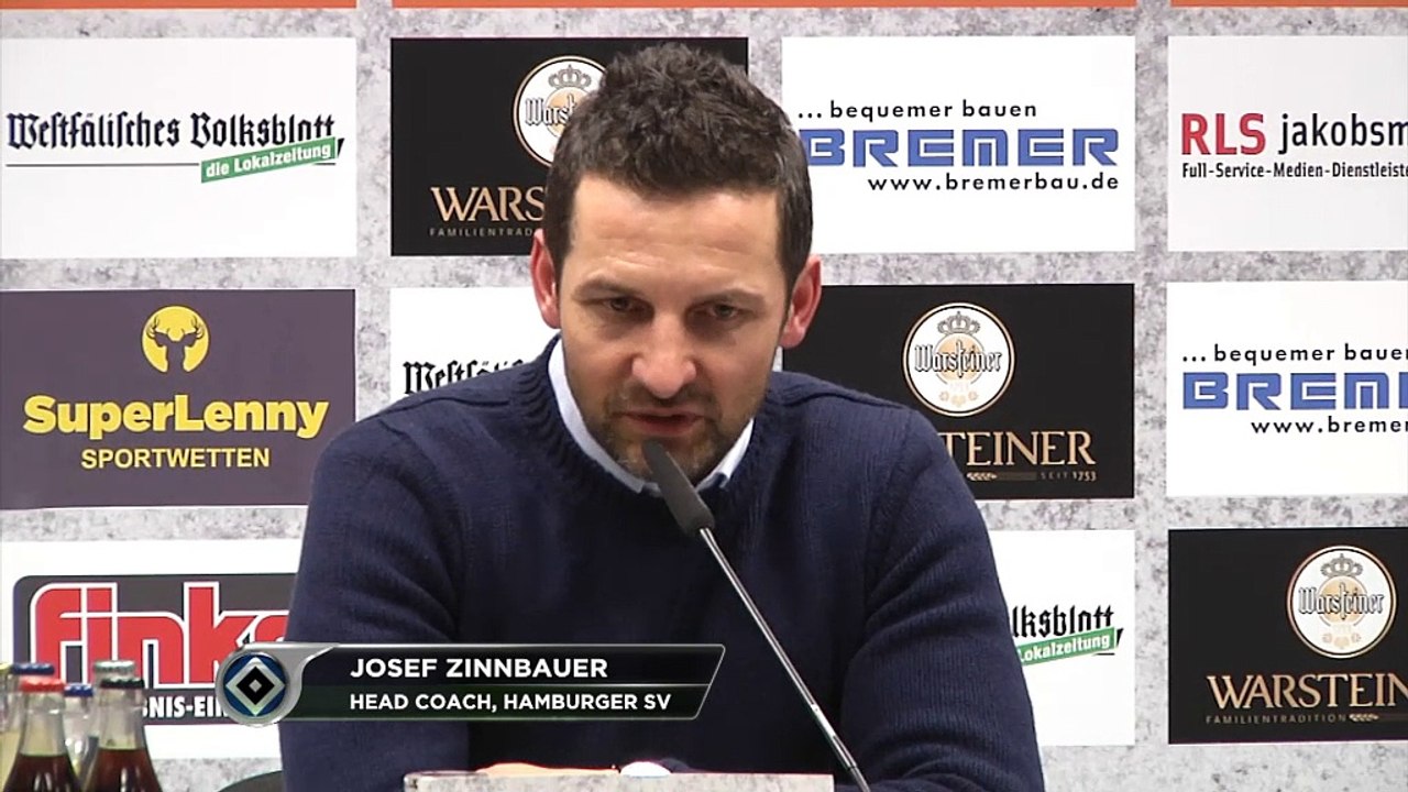 Zinnbauer: 'Jansen hat Sonderlob verdient'