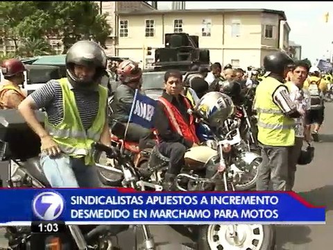 Sindicatos lucharán por evitar aumento de marchamo a motociclistas