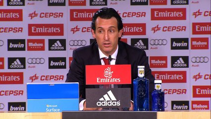 Emery: "A los puntos hemos perdido con el árbitro"