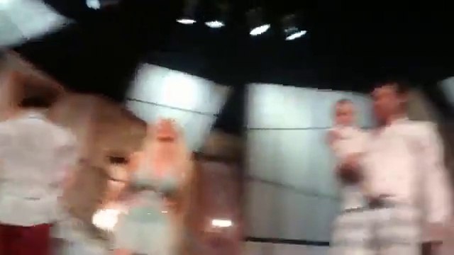 Saludo final de Casa Fantasma con Oli (video de @lubespos) 01 de Febrero