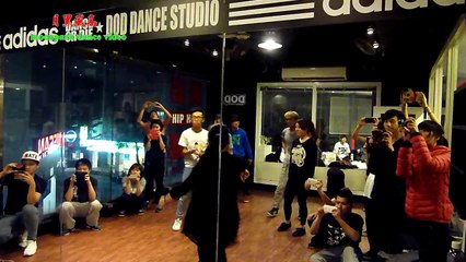 20150204  阿丁老師DOD教室waacking教學