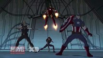 Avengers tussle with Nighthawk in this clip from this week’s all-new ‘Marvel’s Avengers Assemble’